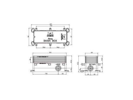 Верхний душ Fima Carlo Frattini F2216/2CR 30х30 хром