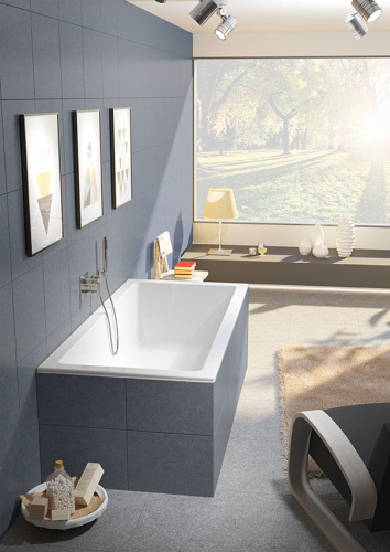 Ванна акриловая Riho Dorado BA8000500000000 170х90 пристенная асимметричная - фото 2