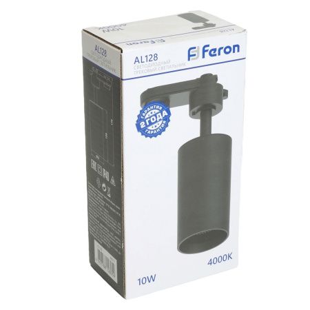 Трековый однофазный светильник Feron AL128 48917