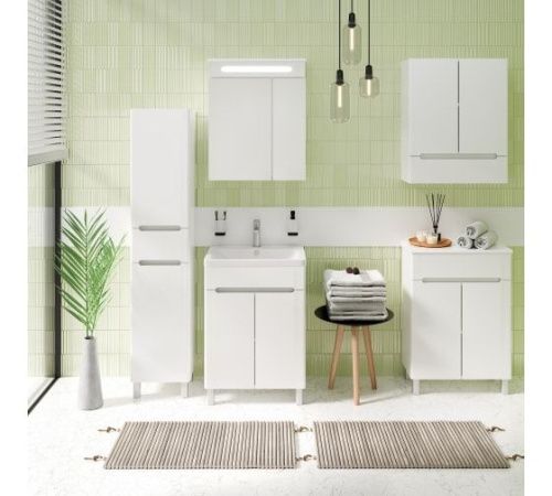 Шкаф Runo Парма 00-00001042 60х80 подвесной цвет белый - фото 2