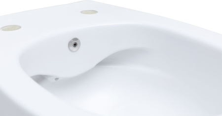 Чаша унитаза подвесная Allen Brau Fantasy 4.11HC1.20 цвет белый без сиденья безободковая каскадный смыв