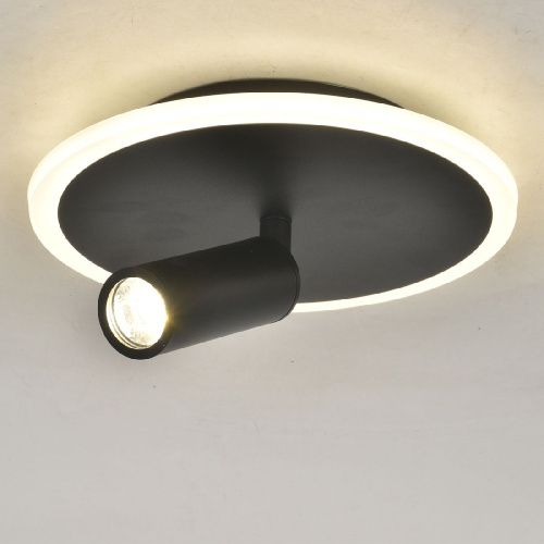 Настенно-потолочный светильник Escada 20046led 20046SMA/01LED BK - фото 5
