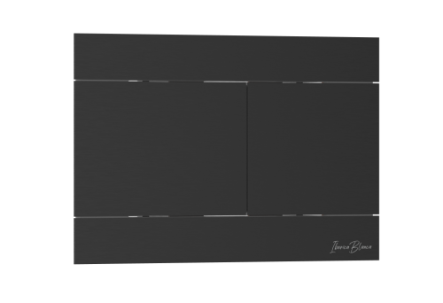Клавиша смыва механическая Iberica Blanca INOX-R IB.B015.04 цвет черный - фото 2