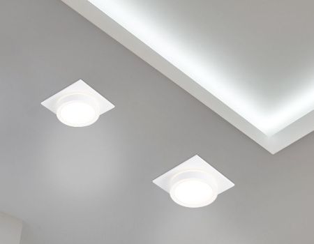 Светильник встраиваемый Ambrella Light GX53 Acrylic tech TN52421
