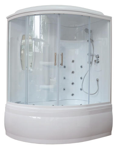Душевая кабина Royal Bath ALP RB140ALP-T-R 140х95 асимметричная с крышей