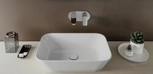 Раковина Vitra Geo 60 см 7425B003-0012 накладная цвет белый - фото 2