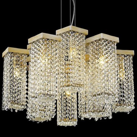 Люстра подвесная Delight Collection P68065-12 gold