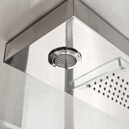 Душевая кабина AvaCan Z122MTSTEAM 120х90 прямоугольная с крышей ориентация универсальная