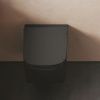 Чаша унитаза подвесная Hatria NEXT A0Y1F102 цвет черный без сиденья безободковая душевой смыв