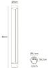 Ландшафтный светильник Arte Lamp New York (Нев Ыорк) A1680PA-1BK