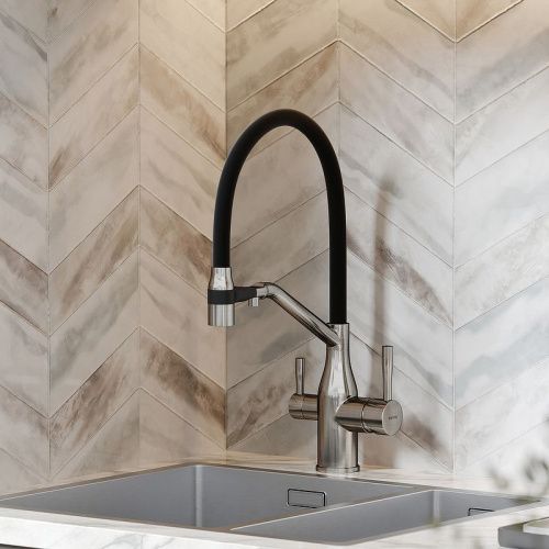 Смеситель для кухни Sancos Orta SC4008BN на мойку никель - фото 3