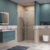 Душевая дверь BelBagno SOFT CLOSE-1 SOFT_CLOSE-1-BF-1-120-C-Cr 120х200 стекло прозрачное профиль хром
