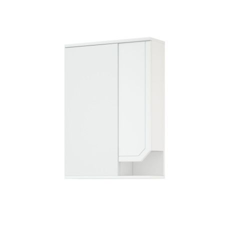 Зеркало-шкаф Corozo Сириус SD-00001440 60х80 подвесной цвет белый