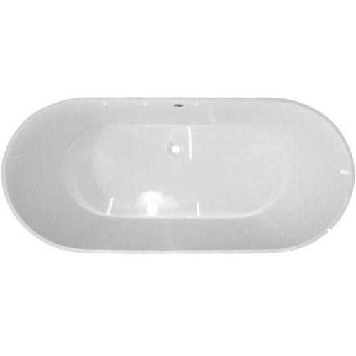 Ванна из литьевго мрамора Эстет Майами ФР-00009623 160х75 отдельностоящая овальная - фото 2