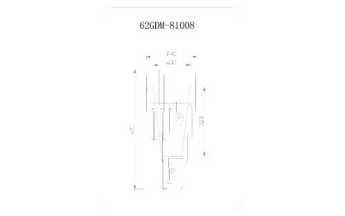 Светильник настенный Garda Decor 62GDM-81008 - фото 2