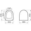 Крышка сиденье Vitra Sento 86-003-009