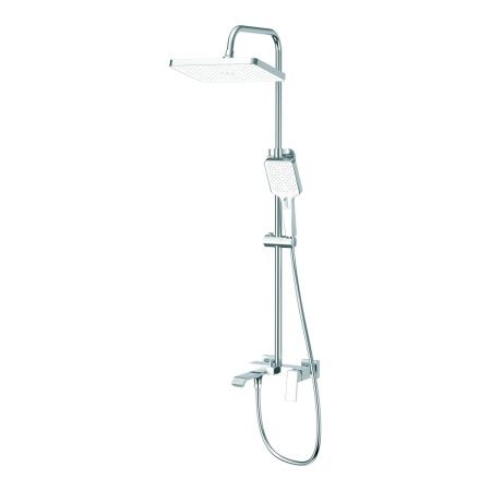 Душевая стойка Haiba HB24575 настенная цвет хром