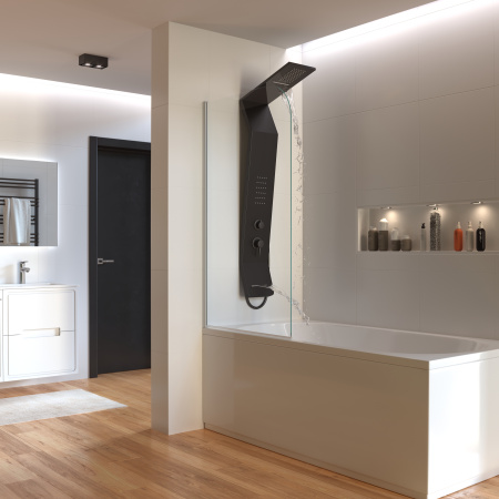 Душевая панель Taliente TA-G-A06B/Bb+s прямоугольная настенная Душевая панель Taliente TA-G-A06B/Bb+s прямоугольная настенная