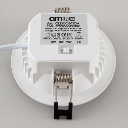 Светильник встраиваемый Citilux Акви CLD008110V