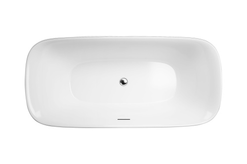 Ванна акриловая BelBagno BB400-1700-800 170х80 отдельностоящая овальная - фото 2