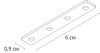 Коннектор прямой для магнитного шинопровода Arte Lamp Linea-Accessories (Линеа-Аццессориес) A484305I