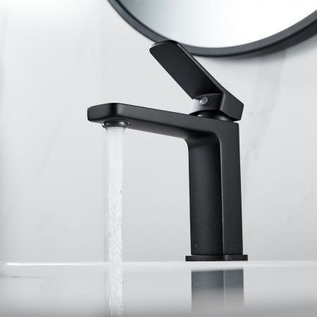 Смеситель Shevanik S9901H на раковину черный