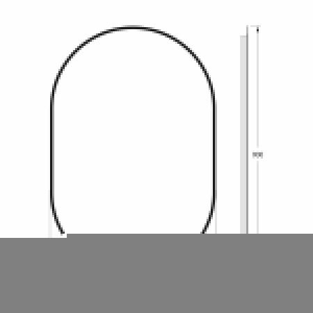 Зеркало с подсветкой Defesto AURA DF 2935S 60х90 подвесное