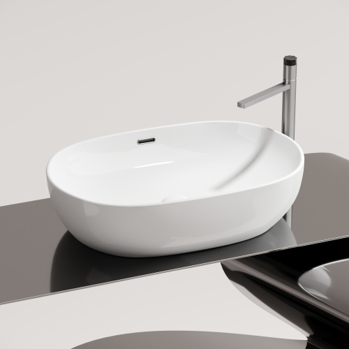 Раковина Ceramica Nova ELEMENT 61 см CN6064 накладная цвет белый - фото 2