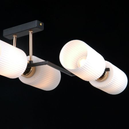 Люстра потолочная Illumico IL0809-6ASQ-25 BK AB NAPLES