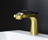 Смеситель Bronze de Luxe Element EL02XGB на раковину золото