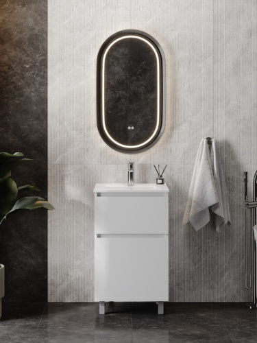 Тумба с раковиной Teymi Laina F16042 50х46х50 напольная - фото 3