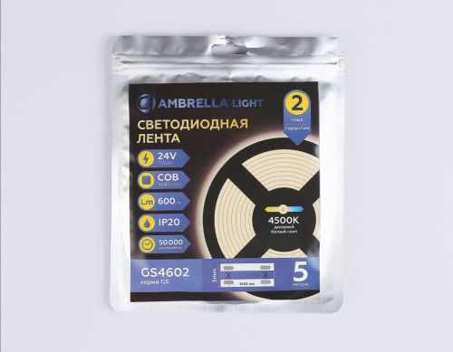 Светодиодная лента Ambrella Light LED Strip 24V (ЛЕД Стрип 24В) GS4602 - фото 5