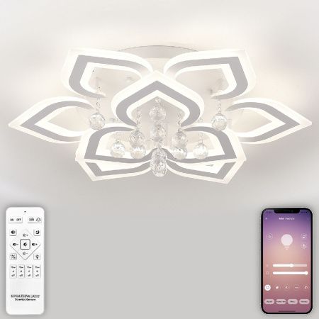 Люстра потолочная Natali Kovaltseva Cascade (Цасцаде) LED LAMPS 81158