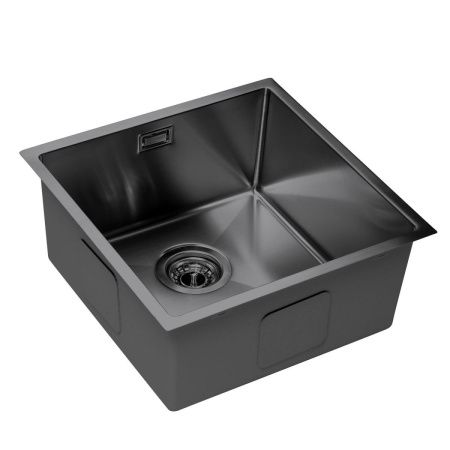 Кухонная мойка Grandex Aqua PROLINE 44 3034133 45х45 цвет серый поверхность матовая