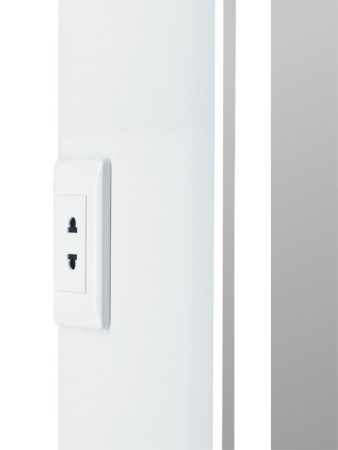 Зеркало-шкаф Континент Elliott МВК018 60х15х80 подвесной цвет белый Зеркало-шкаф Континент Elliott МВК018 60х15х80 подвесной цвет белый