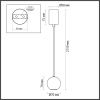 Светильник подвесной Odeon Light Midcent (Мидцент) 4359/5L