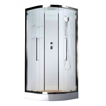 Душевая кабина Acquazzone Bogema 90 90х90 четверть круга с крышей ориентация универсальная Душевая кабина Acquazzone Bogema 90 90х90 четверть круга с крышей ориентация универсальная