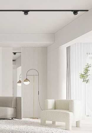 Трековый магнитный светильник iLedex Vision48-25 SMART 4825-049-D74-10W-60DG-BK