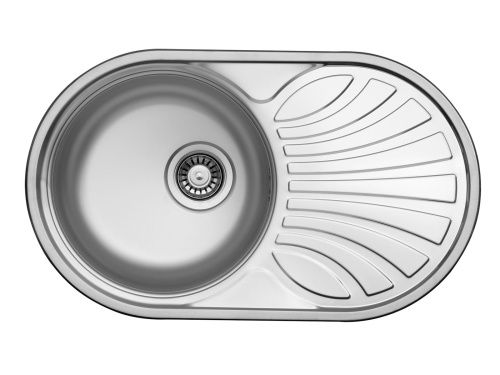 Кухонная мойка Ukinox Фаворит FAD760.470 -GT6K 2L 47х76 цвет нержавеющая сталь поверхность матовая - фото 2