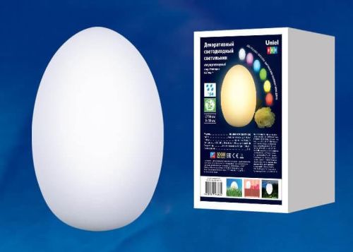 Уличный светодиодный светильник (UL-00003302) Uniel ULV-R ULG-R003 019/RGB IP54 Egg - фото 2