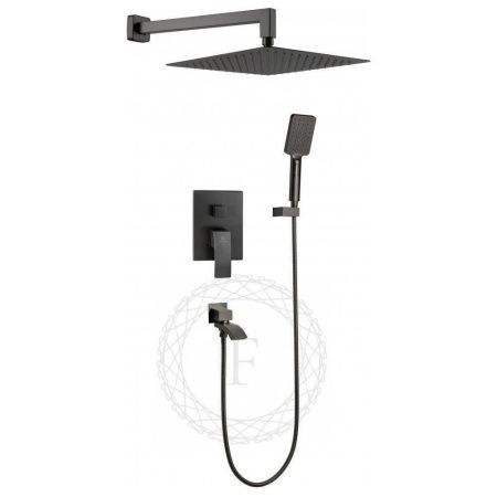 Душевая система Filarete FL1010BG встраиваемая в стену цвет серый