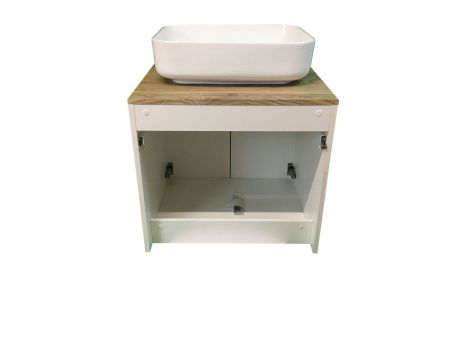 Тумба с раковиной Sintesi STL.W7024_SIN-LVB-APP-409 60х60 подвесная цвет коричневый