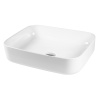 Раковина из сантехнического фарфора Bond Cube S54-500 50х39 накладная цвет белый глянцевый