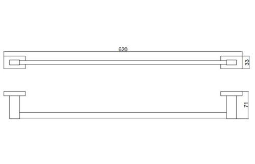 Полотенцедержатель BELZ B90201 - фото 2