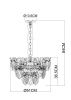 Люстра подвесная Arte Lamp Kapri (Капри) A4078LM-6CC