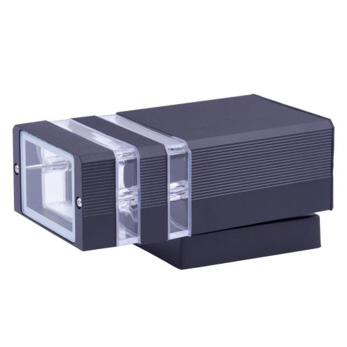 Уличный настенный светильник Uniel UUL-S17A 60W/E27 IP65 BLACK - фото 2