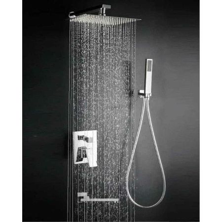Душевая система ALMAes Elbe TVZ-0812 встраиваемая в стену цвет хром