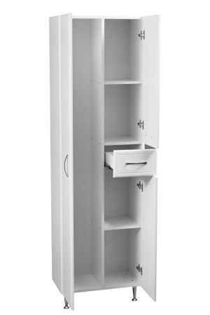 Шкаф-пенал Stella Polar Концепт SP-00000150 50х180 напольный цвет белый