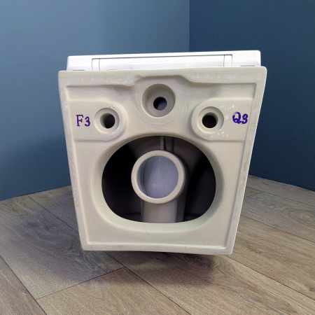 Унитаз подвесной Teymi Lina T40110 белый с сиденьем микролифт безободковый смыв торнадо