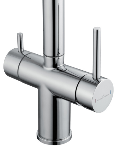 Смеситель для кухни Wonzon & Woghand WW-88458018-CR на мойку хром - фото 4